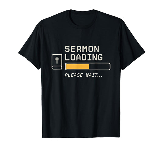 Funny Pastor Youth Ministry Church Leader Humor Sermon Joke T-Shirt