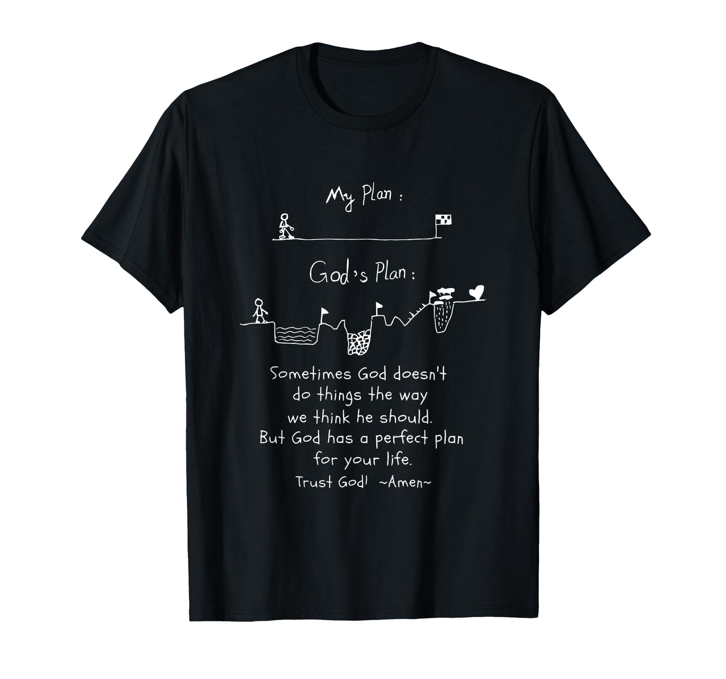 My Plan vs Gods Plan T-Shirt