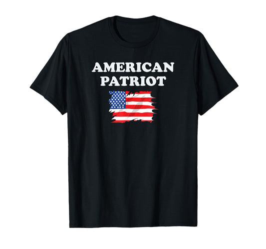 American Patriot, I Love My Country, God Bless America T-Shirt
