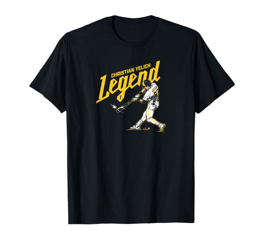Christian Yelich - Milwaukee Legend - Milwaukee Baseball T-Shirt