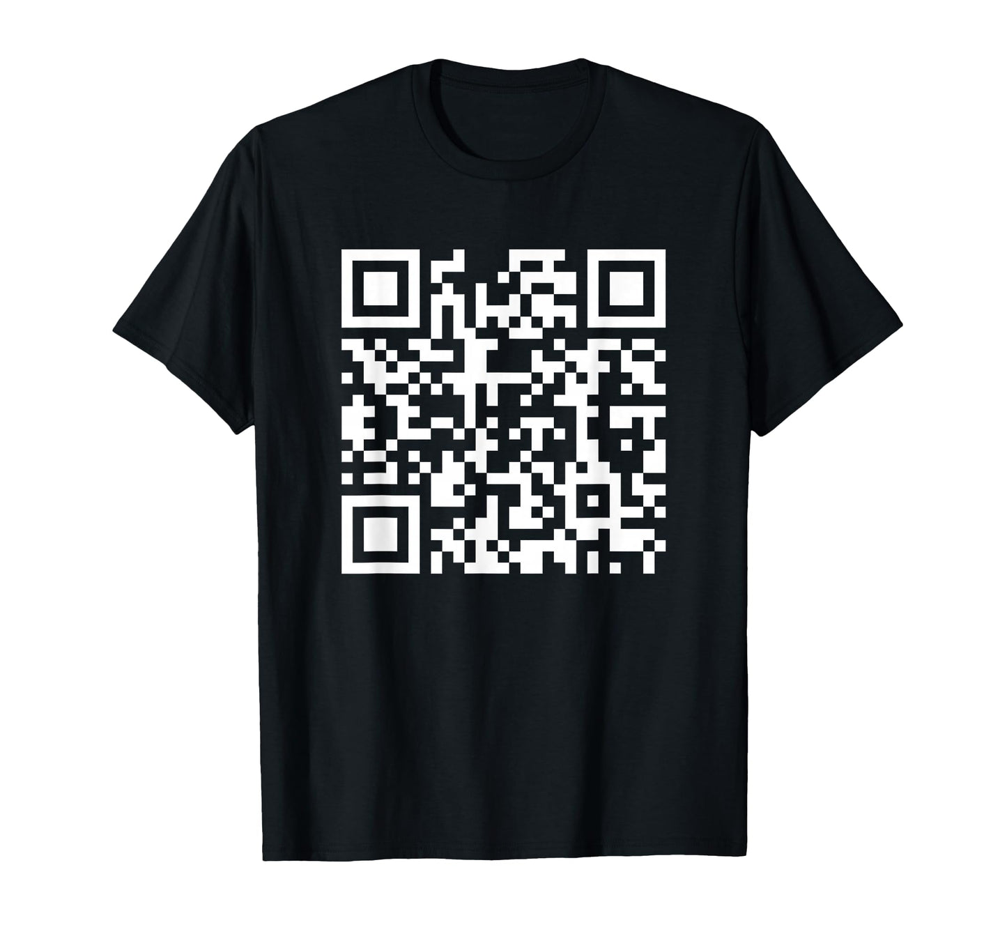Funny QR Don't Be A Little Btch Code Saying Quote Men Women T-Shirt