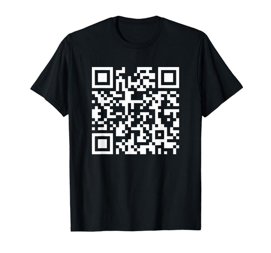 Funny QR Don't Be A Little Btch Code Saying Quote Men Women T-Shirt