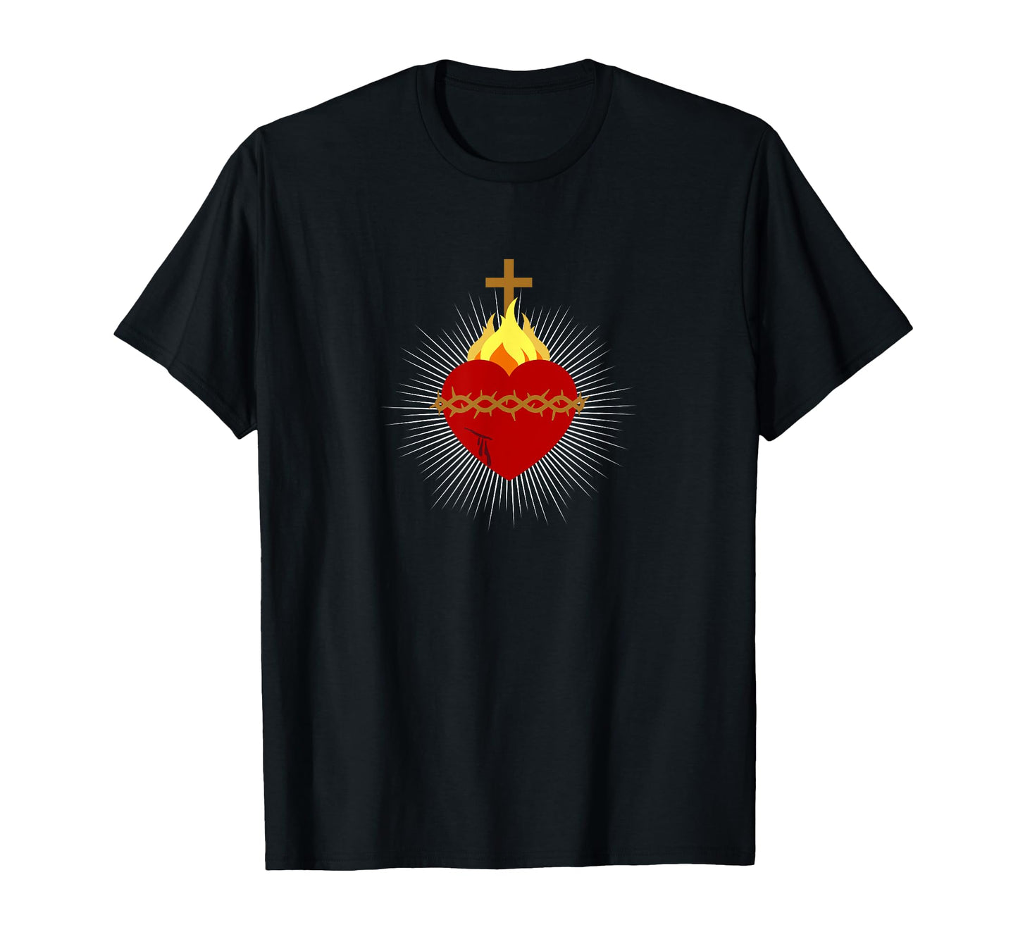 Sacred Heart Of Jesus Catholic Devotion Christian T-Shirt