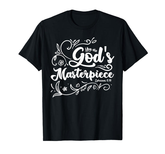 Religious you are a god masterpiece prayer clothes bible T-Shirt
