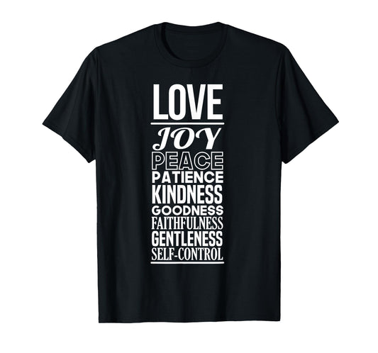 Fruit of the Spirit | Christian Positivity Encouraging T-Shirt