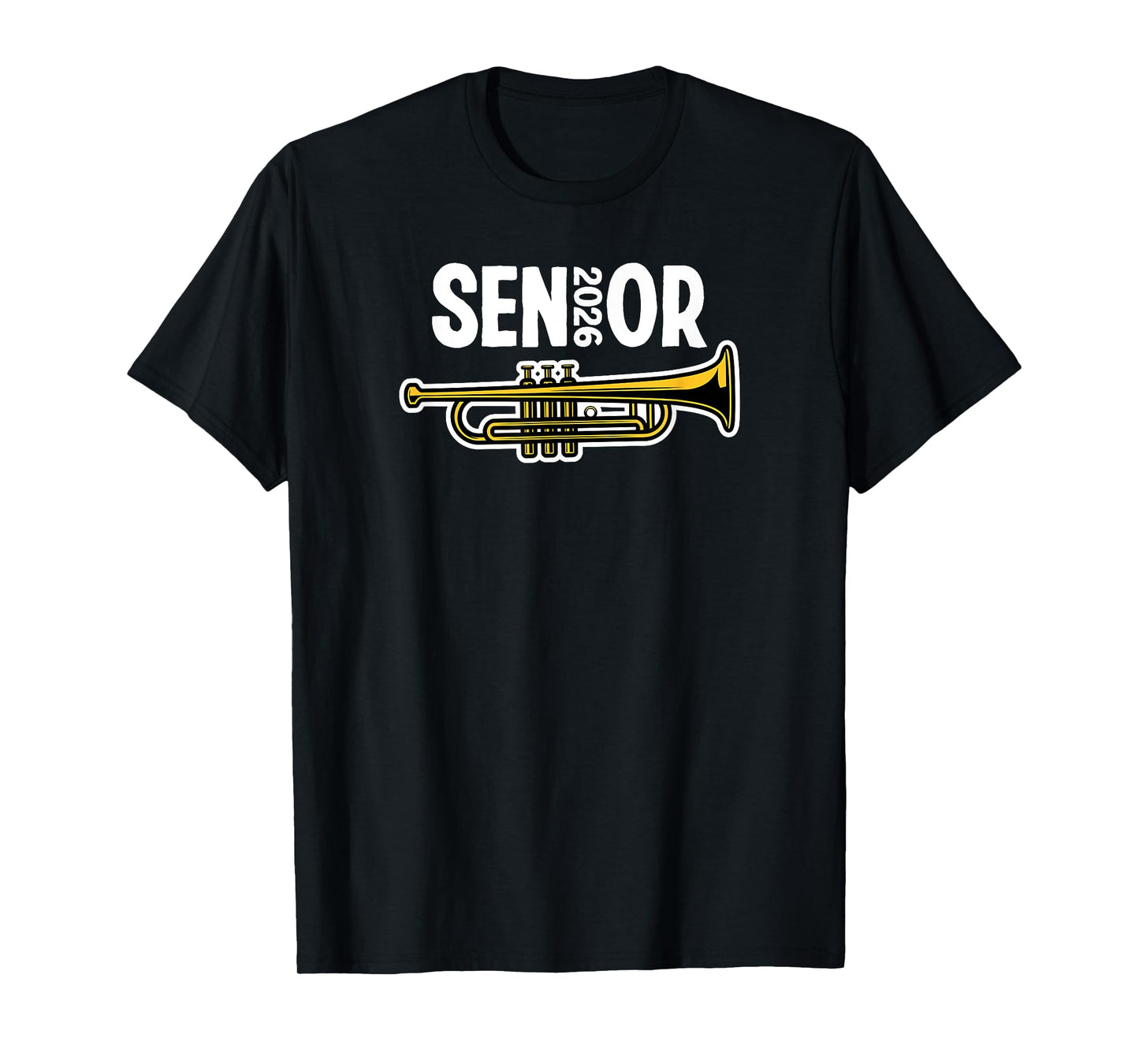 2026 Senior Trumpet Player Band Class Marching Band T-Shirt