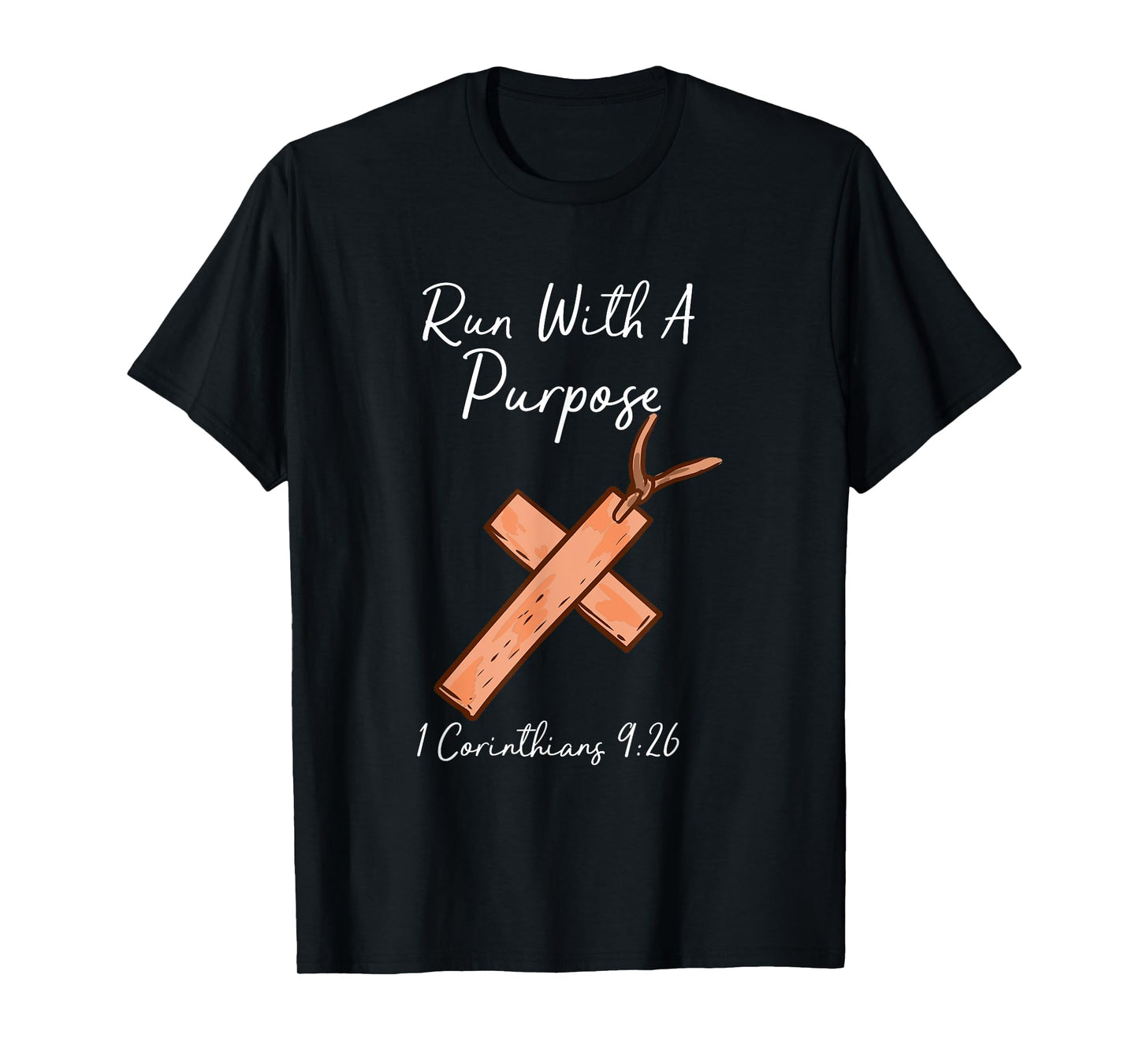Run With A Purpose I Christianity I Christian Faith T-Shirt