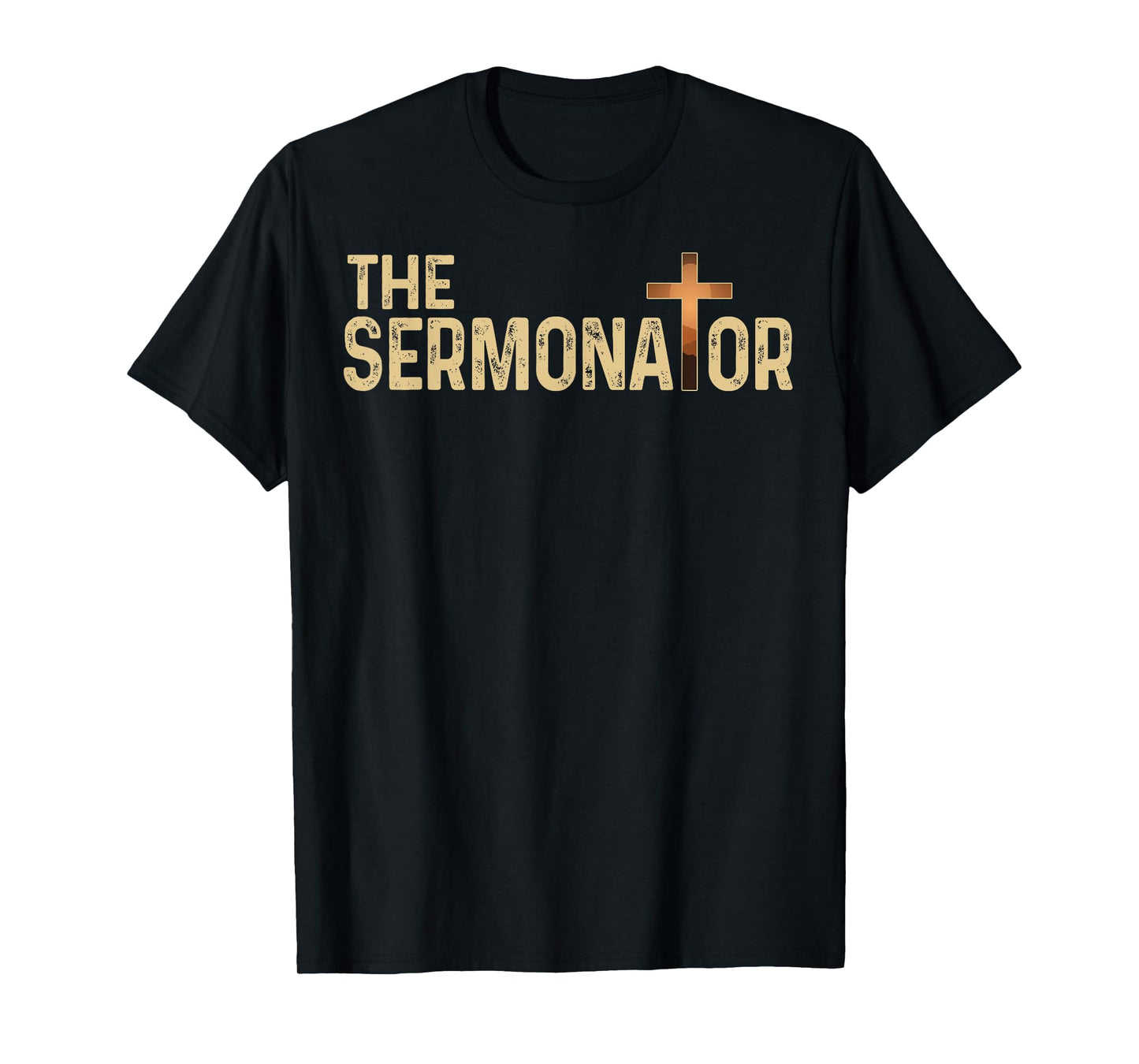 The Sermonator Pastor Christian Parish Clergy Apparel Tee T-Shirt
