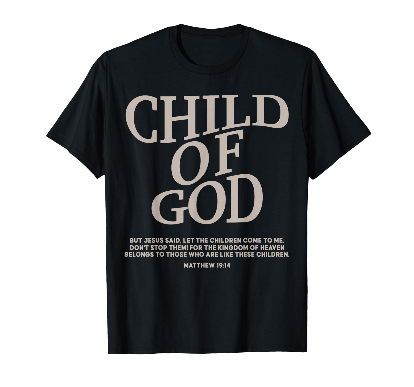 Toddler Child Of God Son Sister Brother Boy Christian Jesus T-Shirt