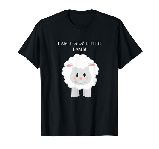 I Am Jesus' Little Lamb T-shirt with sheep T-Shirt