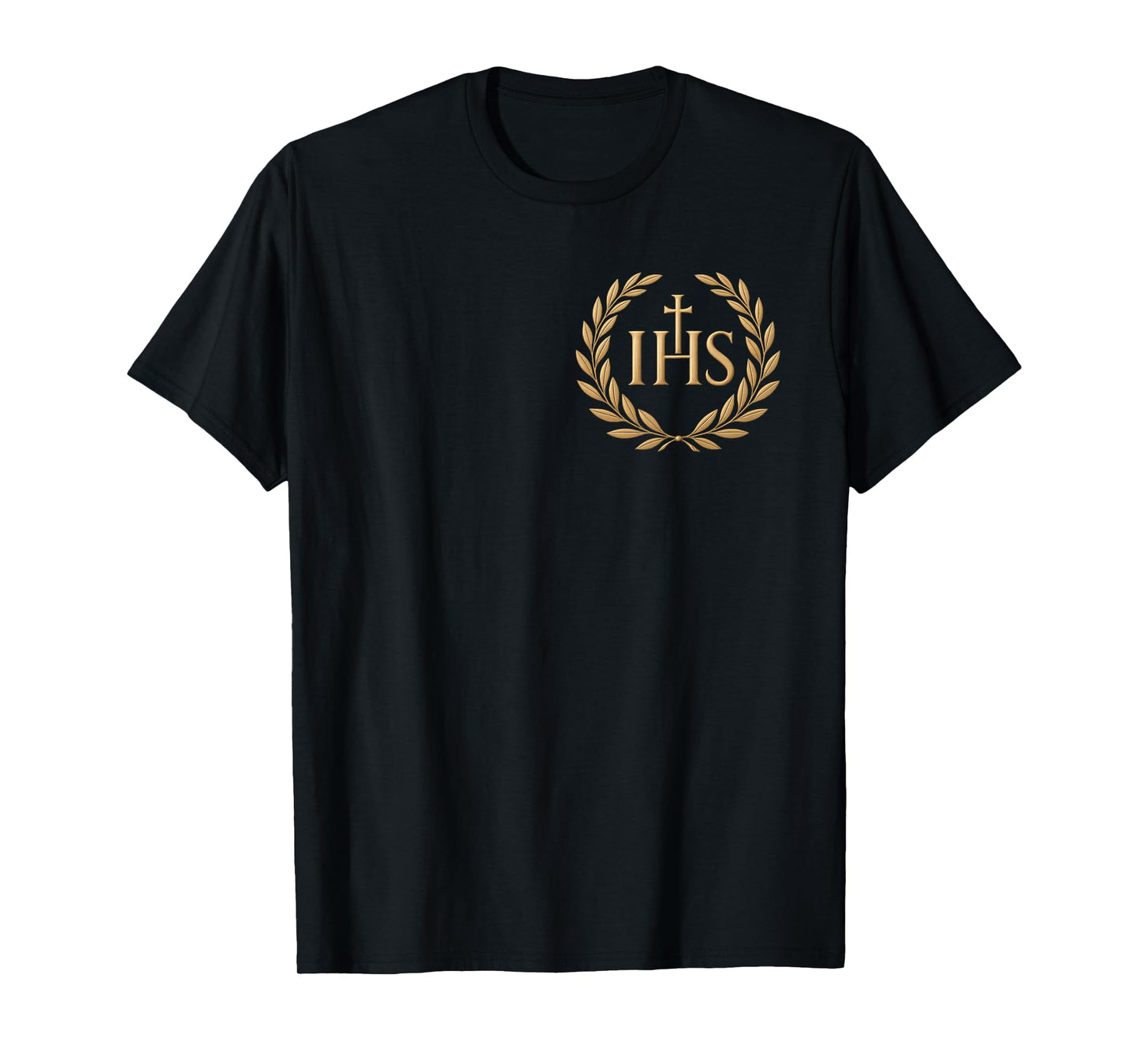 IHS Crucifix - Roman Catholic Church - Jesus Christ T-Shirt