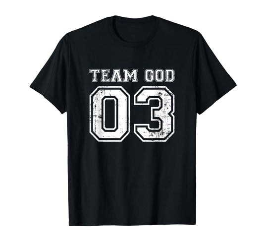 Team God 03 Christian FaithT Shirt T-Shirt