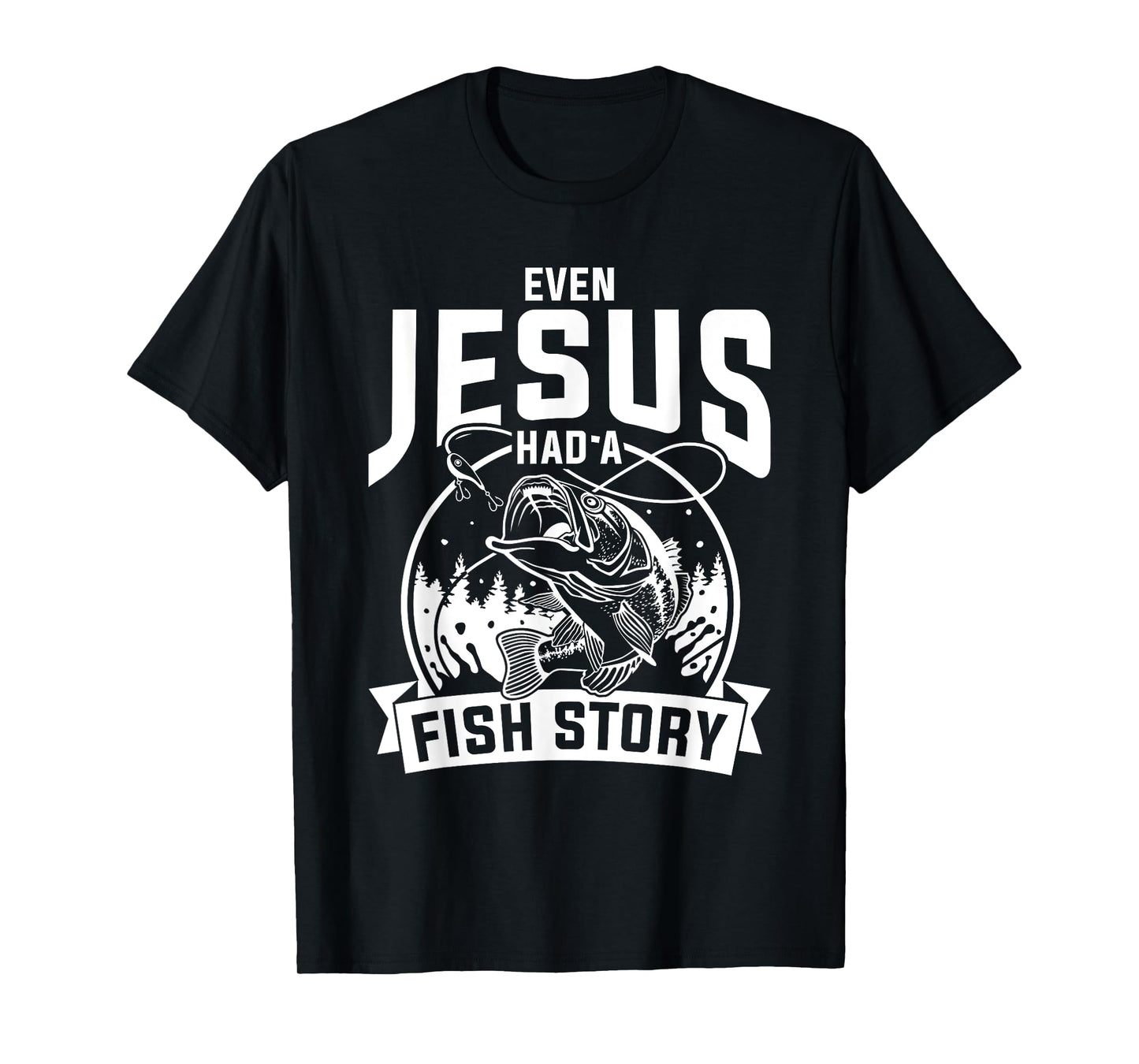 Funny Christian Fisherman Jesus Bible Prayer Gift Jesus T-Shirt