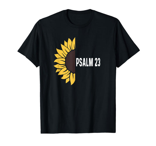 Psalm 23 God Jesus Religious Christian Lord Is My Shepherd T-Shirt