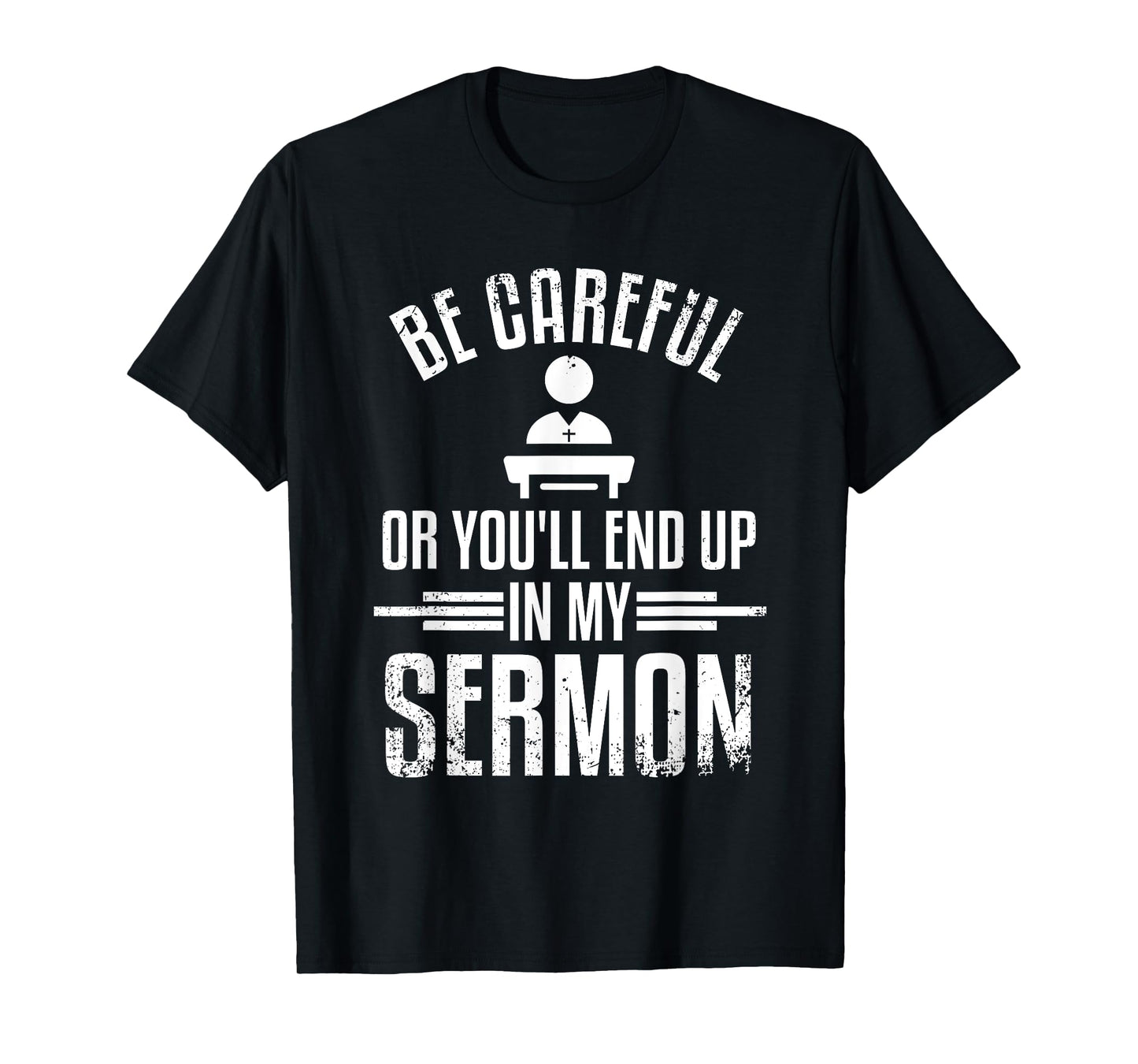 Funny Pastor Appreciation Gift Cool Christian Church Men T-Shirt