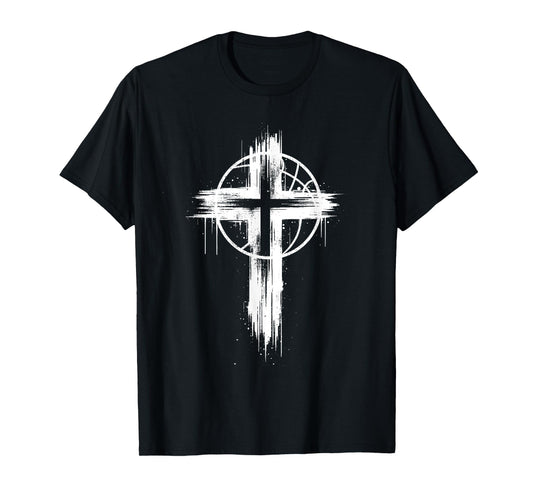 Christian Basketball Cross T-Shirt