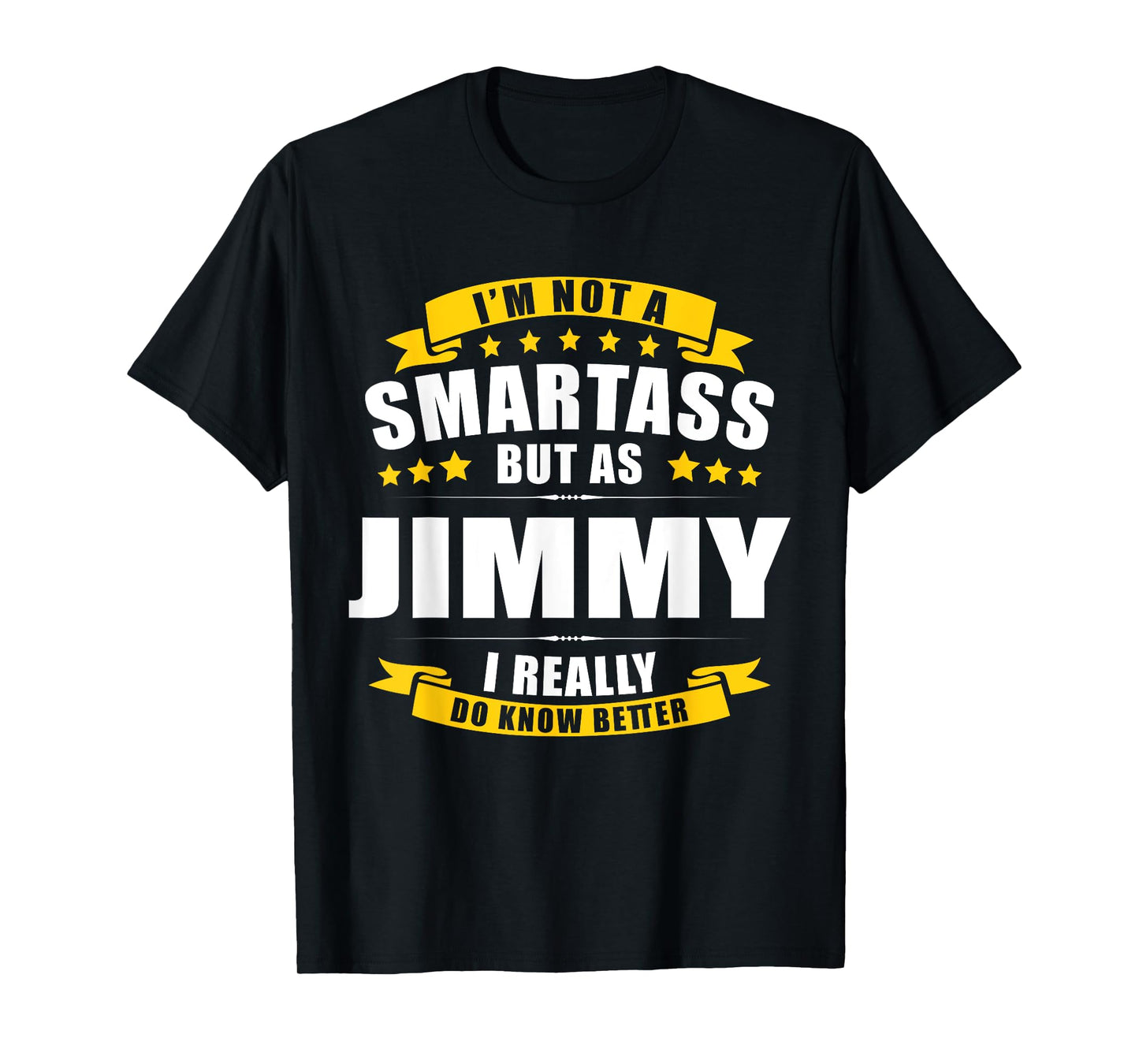 Name Jimmy First Name Gifts - Funny Personalized Gift T-Shirt