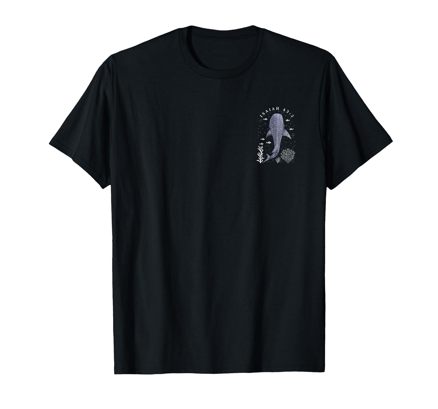 When You Pass Through Deep Waters I Will Be With You -2 Side T-Shirt