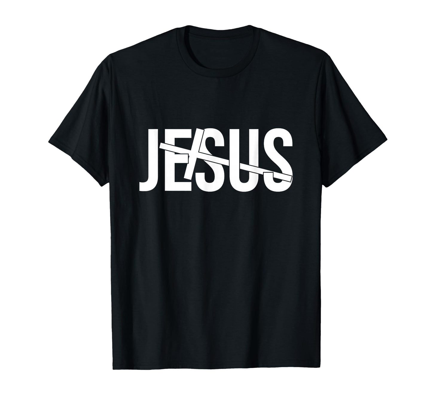 The Name Jesus with a Cross T-Shirt