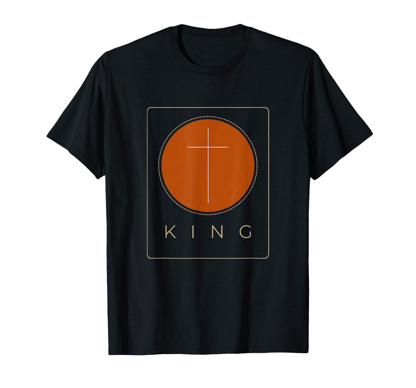 Jesus is King Exclusive Cross Faith Bible Verse Christ T-Shirt