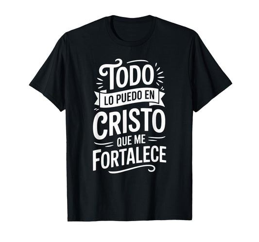 Bible Message Christian God in Spanish Cristianos T-Shirt