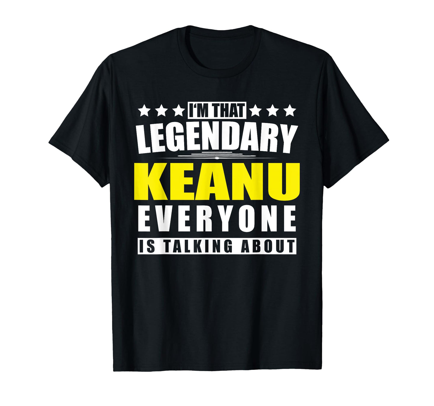 Name Keanu First Name Gifts - Funny Personalized Gift T-Shirt