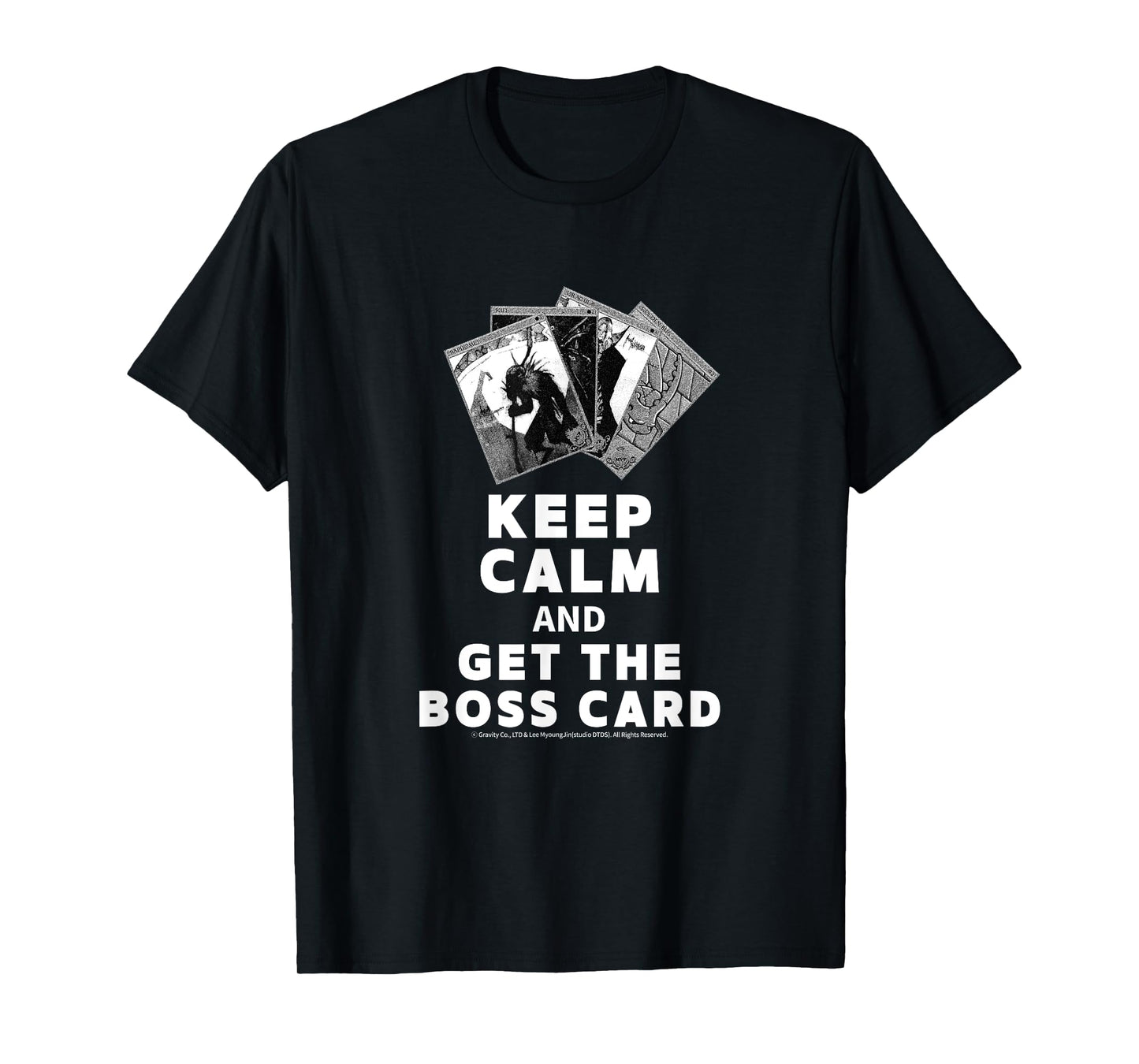 Ragnarok Boss Card Meme Tee – Keep Calm and Get the Card T-Shirt
