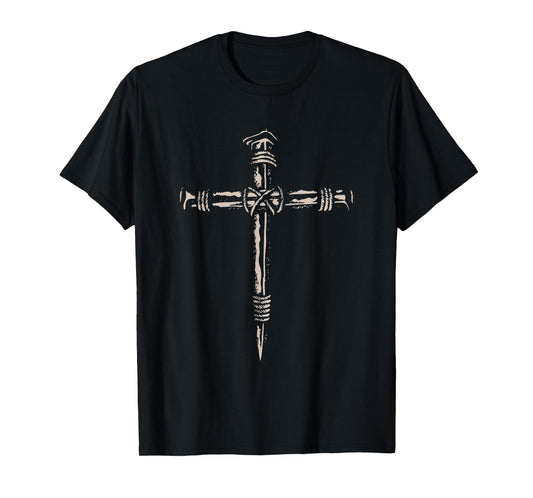 Jesus Cross Three Nails Christian T-Shirt