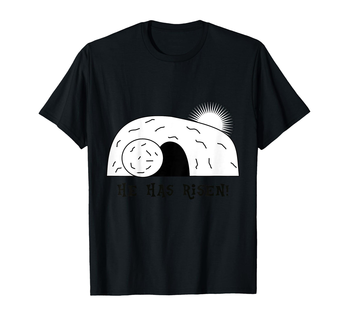 He Has Risen Jesus Christ Easter T-shirt Boys Girls Child T-Shirt