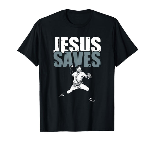 Jesus Saved - Religious Christian Baseball Gift T-Shirt