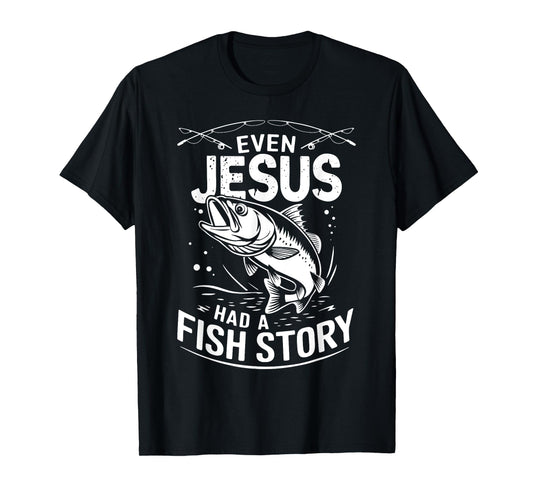 Funny Bass Fishing For Boys Men Dad Grandpa Fisherman T-Shirt