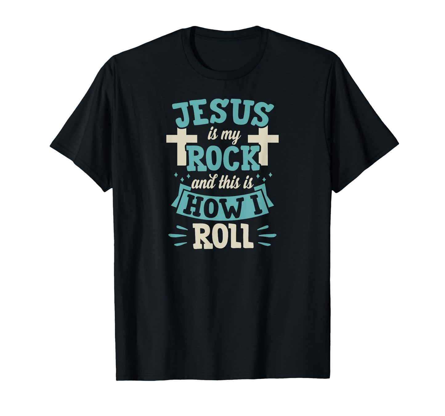 Jesus Is My Rock - Funny Christian Youth Pastor Humor T-Shirt