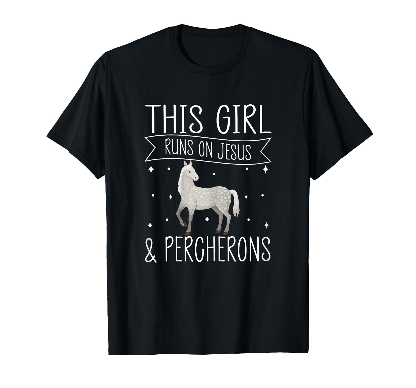 Percheron Horse Riding Quote for a Percheron owner T-Shirt