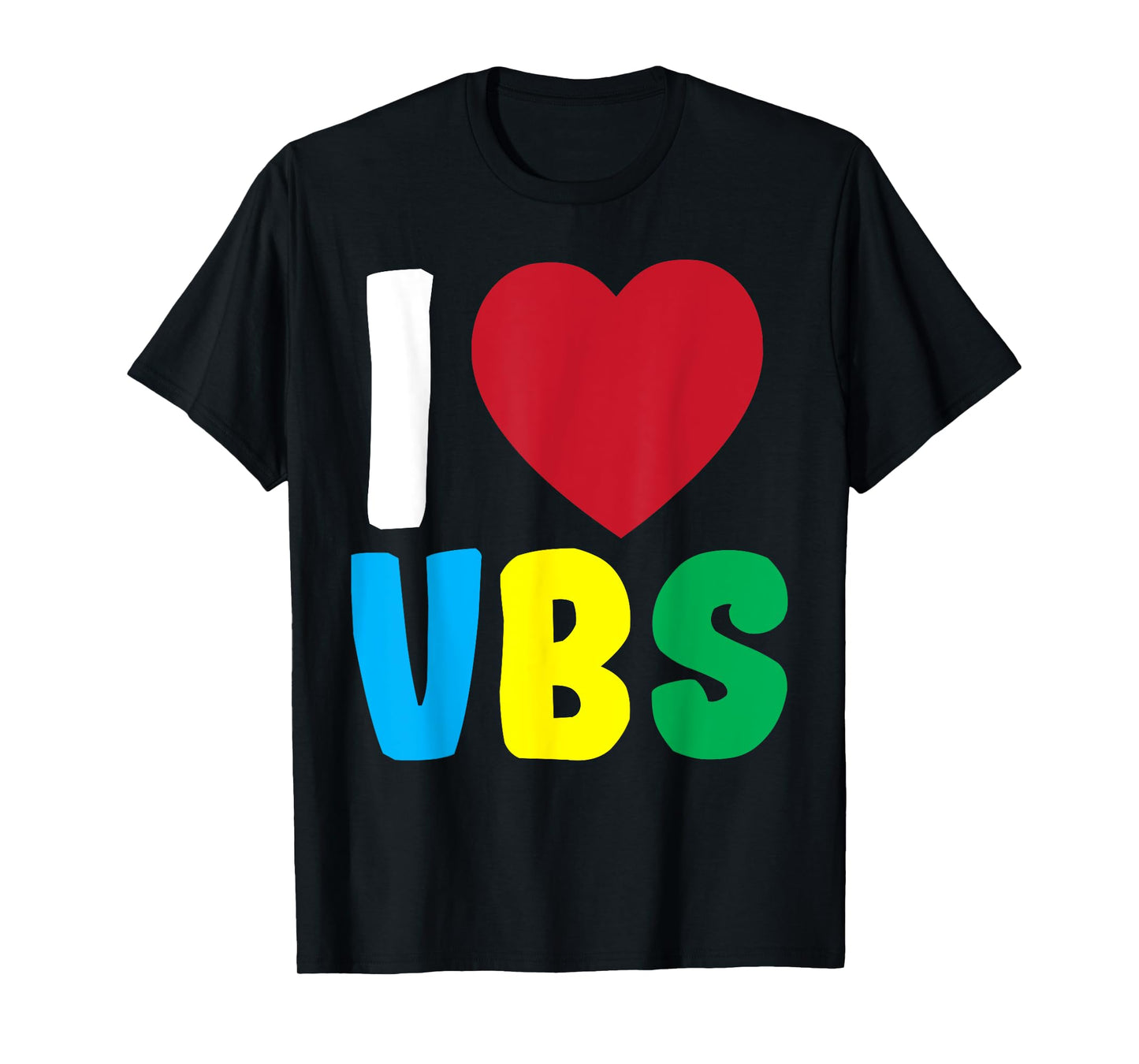 I Love VBS Vacation Bible School 2024 Summer Preschool VBS T-Shirt for Men Women Kids
