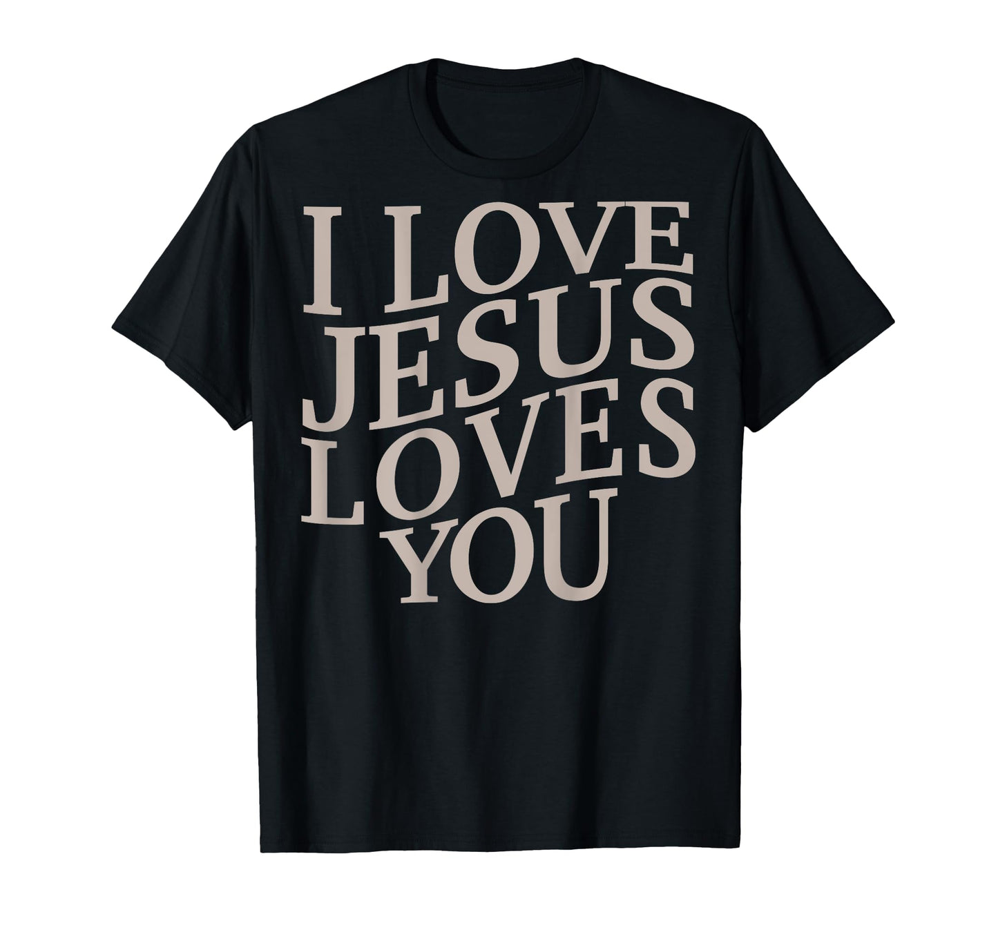 I Love Jesus Loves You Christian Youth Teen Girl Toddler God T-Shirt