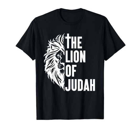 Christian Bible Verse Lion Of Judah Jesus God T-Shirt