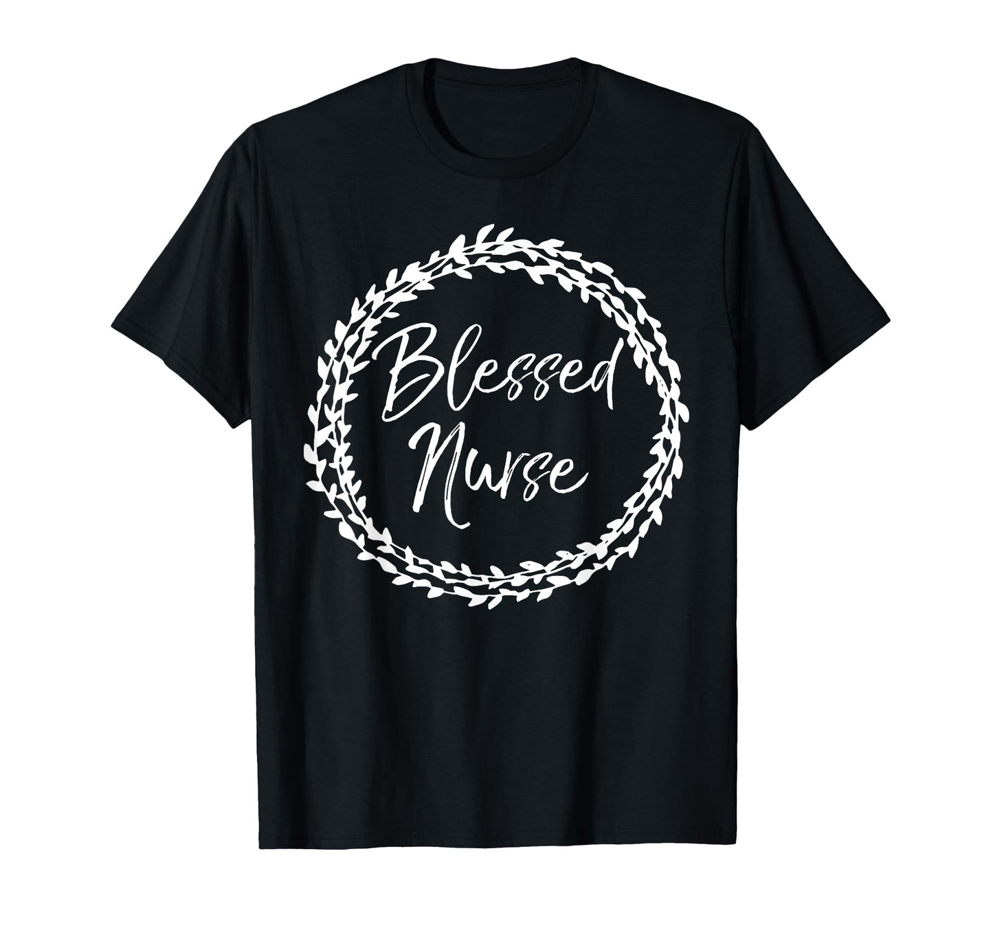 Blessed Nurse Shirt Cute Christian Nursing Gift for Women T-Shirt