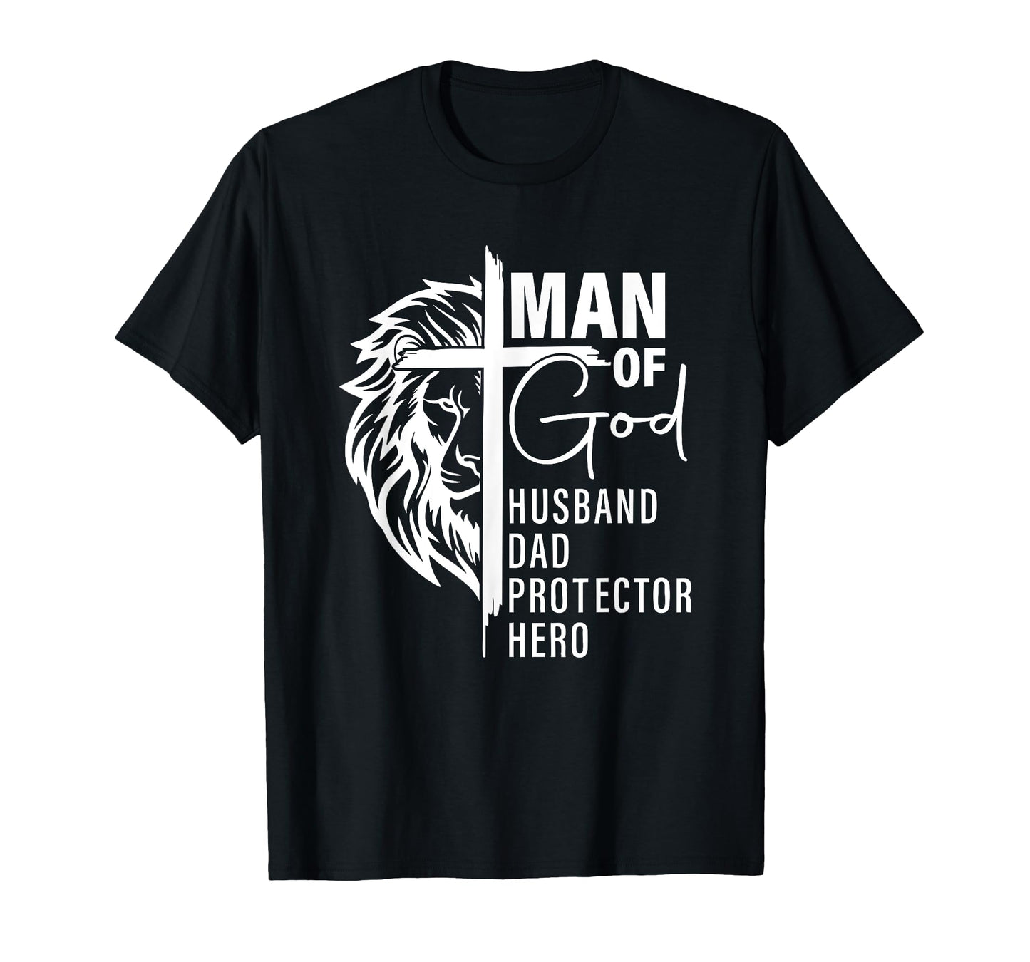 Man of God, Man of Faith, Christian Husband, Religious T-Shirt