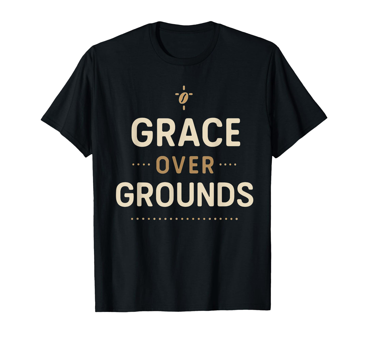 Jesus Coffee Chaos Christian Mom Prayer Caffeine Grace T-Shirt