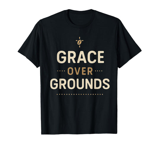 Jesus Coffee Chaos Christian Mom Prayer Caffeine Grace T-Shirt