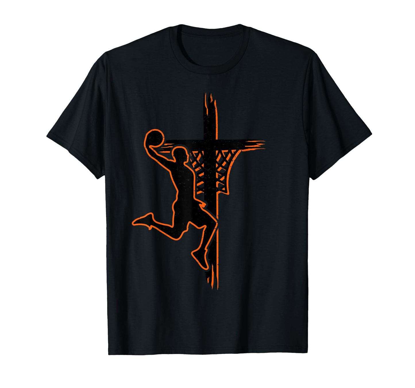 Christian basketball jesus christ basketball religious funny T-Shirt