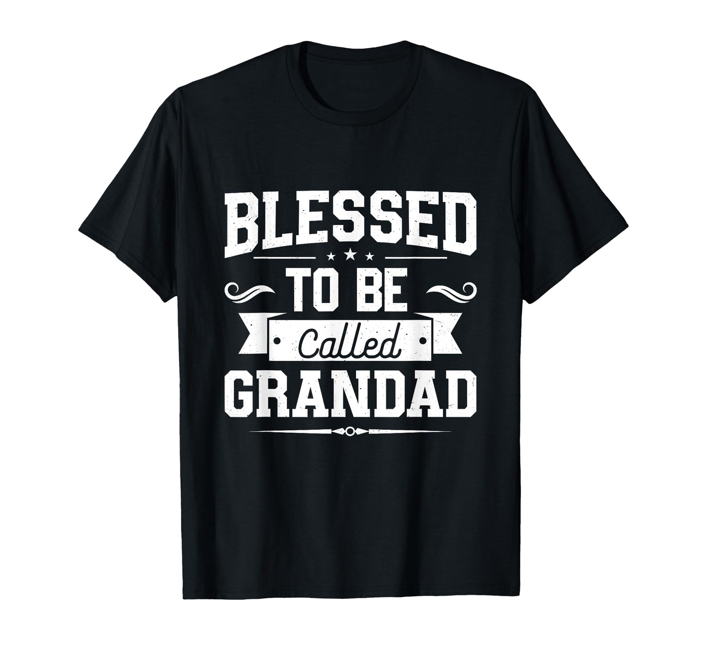Blessed To Be Called Grandad Gifts For Father's Day Dad Men T-Shirt