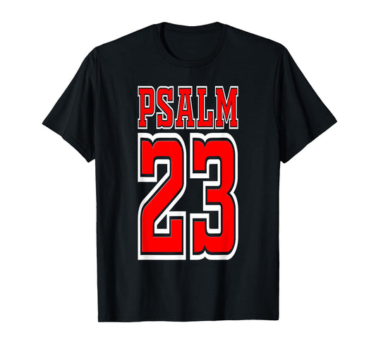 Psalm 23 Jersey Style T-Shirt