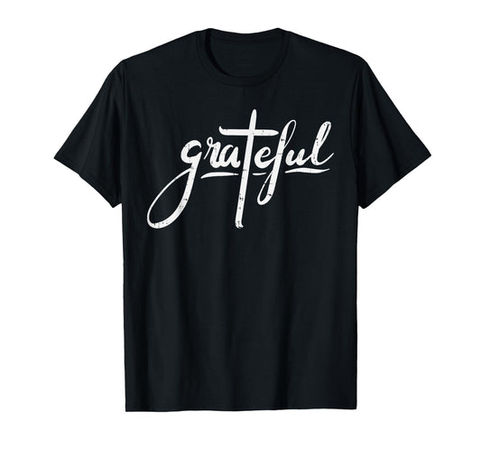 Grateful Cross God Jesus Christ Religious Christian Gift T-Shirt