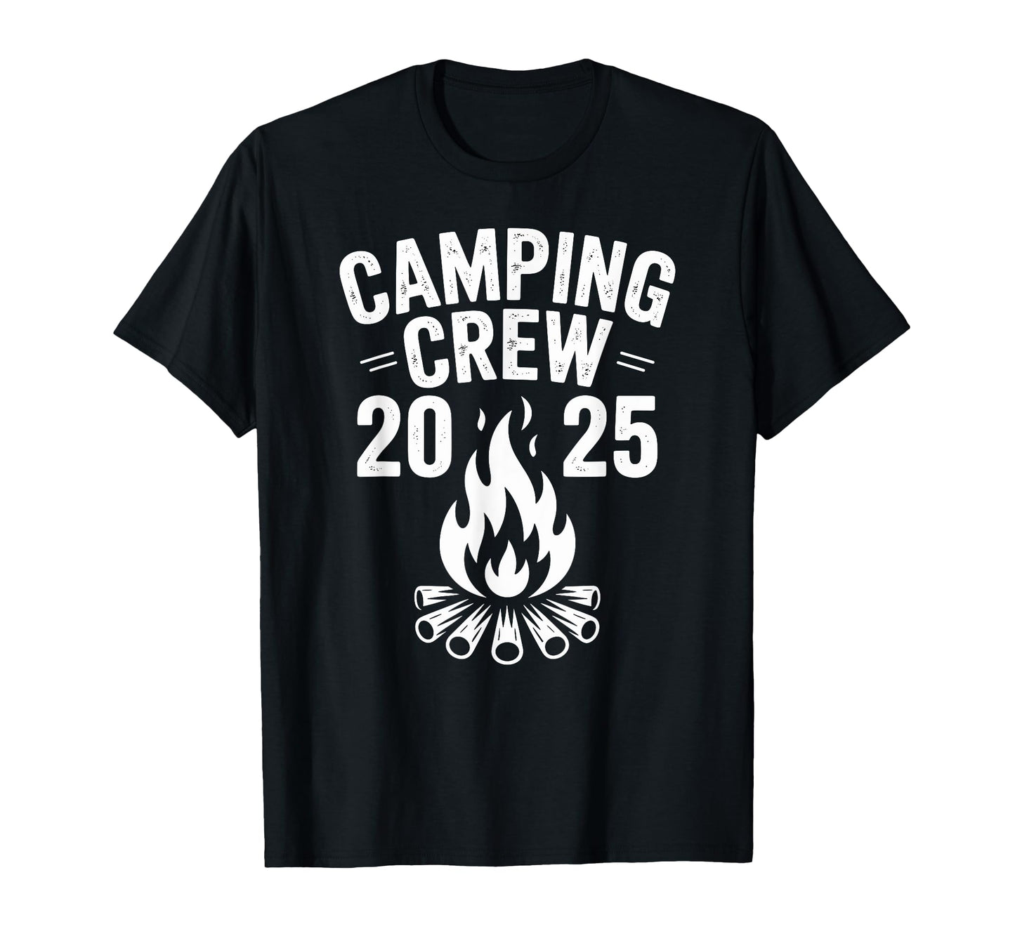 Camper Road Trip Family Matching Group Camping Crew 2025 T-Shirt