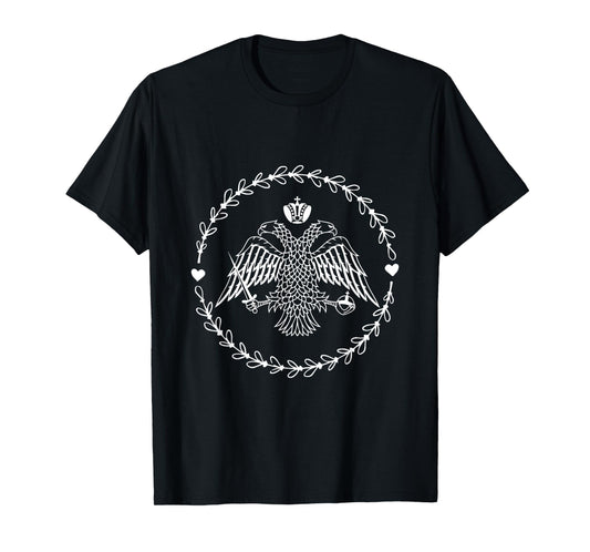 Byzantine Eagle - Eastern Orthodox Christian Faith Icon Ring T-Shirt