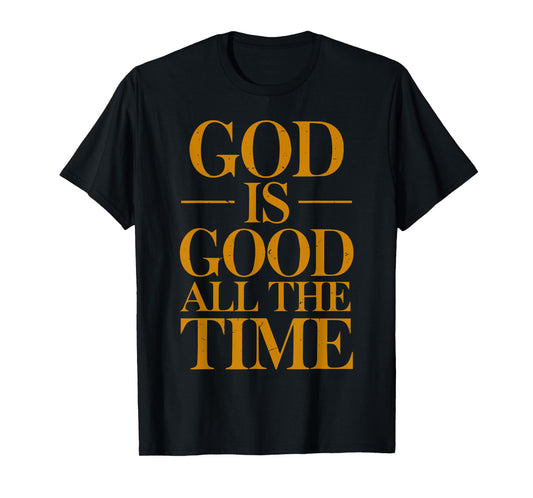 Toddler God Is Good Jesus Christian Sister Daughter Son Boys T-Shirt