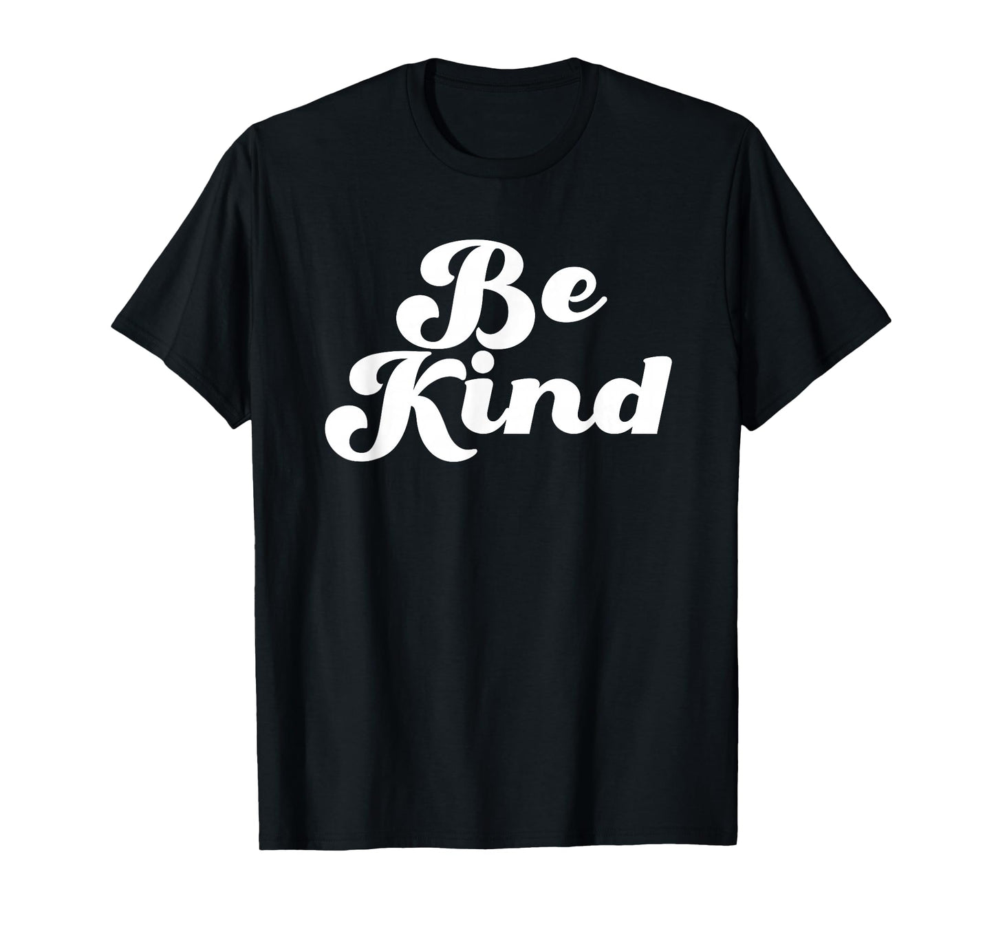 Be Kind Groovy Retro Positive Quote Design T-Shirt