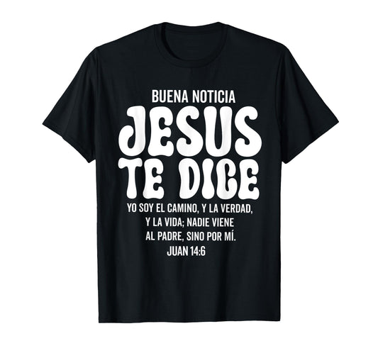 camisa cristiana en espanol mujer hombre de jesus iglesia T-Shirt