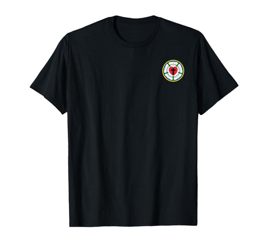 Lutheran Church Luther Rose Seal Logo Emblem T-Shirt